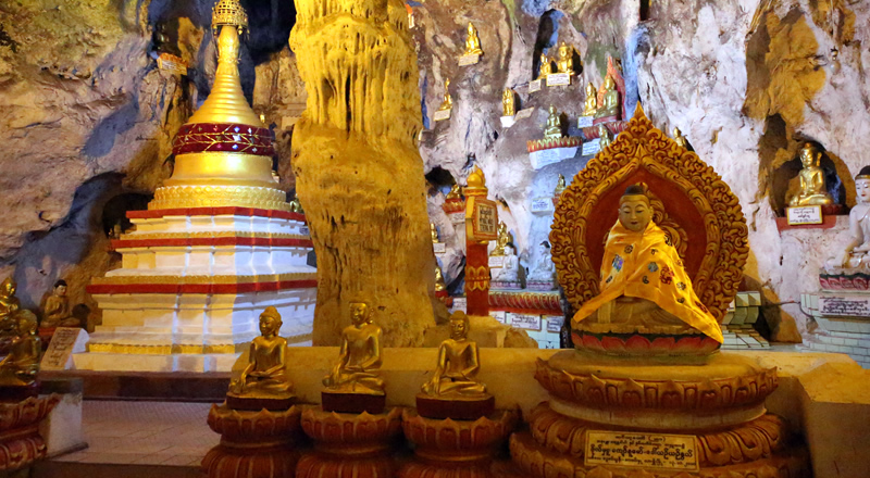 Embark on a Day Trip to Pindaya Cave, Hsin Khaung Taung Kyaung, and Pone Taloke Lake!